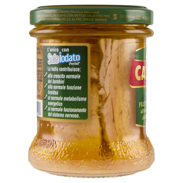 Callipo Filetti di Tonno all'olio extravergine di oliva biologico 176 g