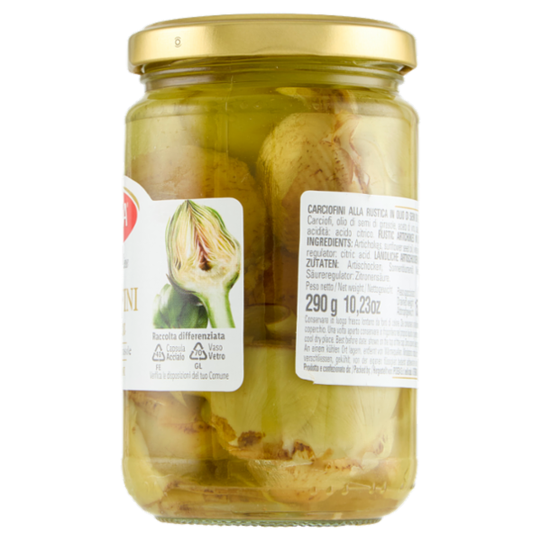 Iposea Carciofini alla rustica in olio di semi di girasole 290 g