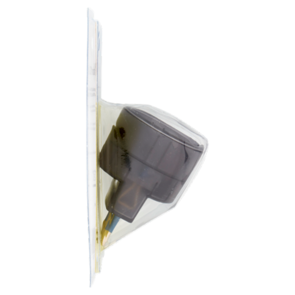 Selex Adattatore Semplice Spina 10A + 1 Presa Tedesca Trasparente