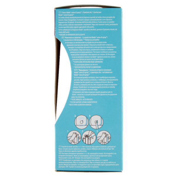 Glade Sense&Spray, Profumatore per Ambienti, Fragranza Ocean Adventure 18ml