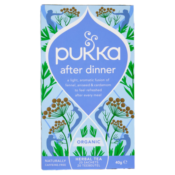 pukka after dinner Organic 20 Bustine di Miscela per Infuso 40 g