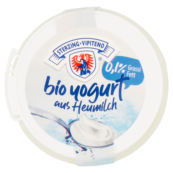 Sterzing Vipiteno bio yogurt da latte fieno Magro 150 g