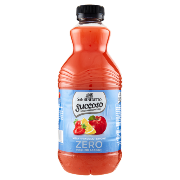 San Benedetto Succoso Zero Mela Fragola Limone PET 0,90 L