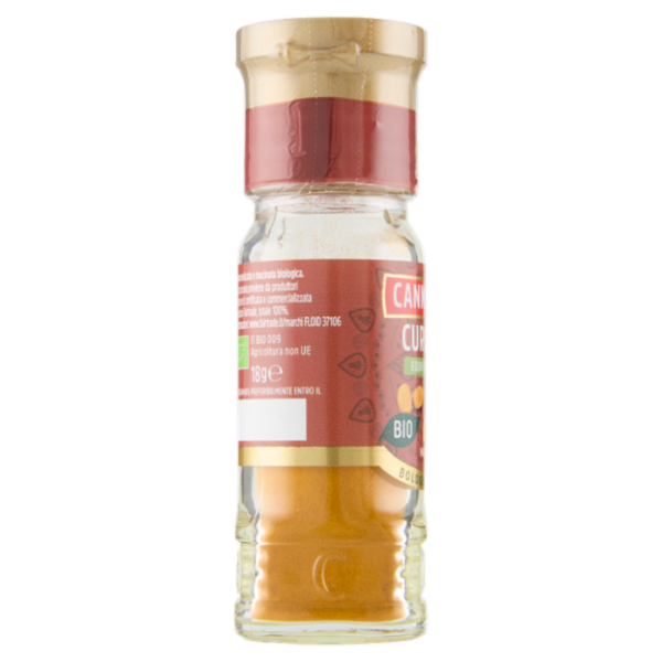 Cannamela Equo e Solidale Curcuma Macinata Bio 18 g