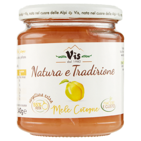Vis Natura e Tradizione confettura extra Mele Cotogne 340 g