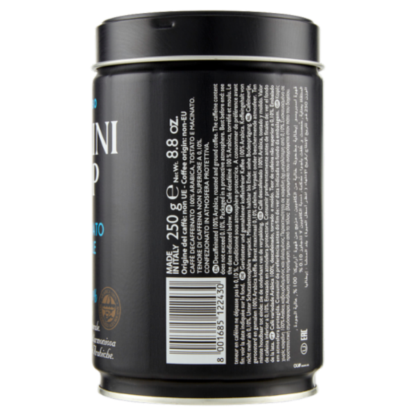 Pellini Top Espresso Decaffeinato Naturale Arabica 100% 250 g