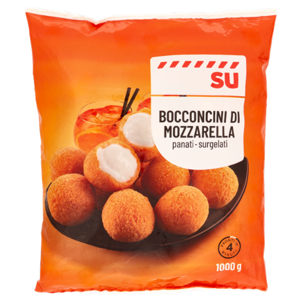 Sù Bocconcini di Mozzarella Panati Surgelati 1 kg