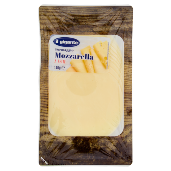 IL GIGANTE Formaggio Mozzarella a Fette 140 g