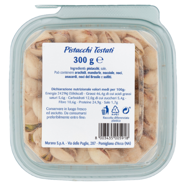 Fatina Pistacchi Tostati 300 g