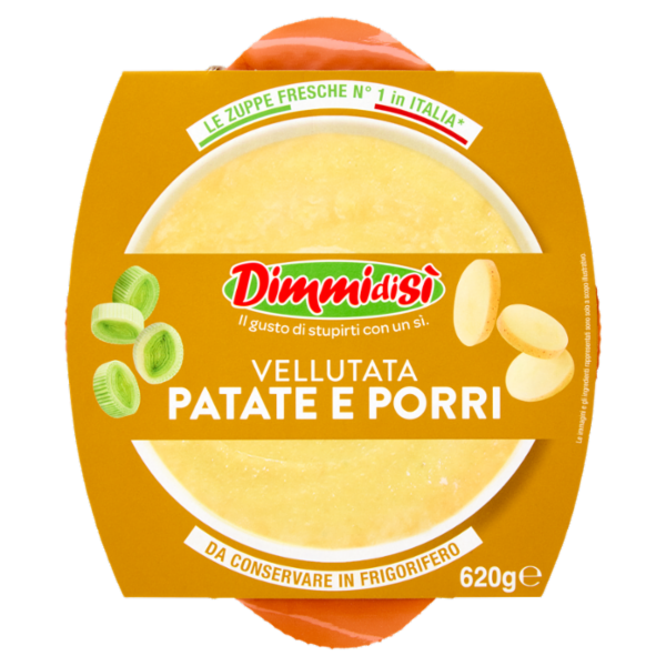 DimmidiSì Vellutata Patate e Porri 620 g