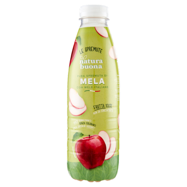 natura buona Pura Spremuta di Mela con Mele Italiane 750 ml