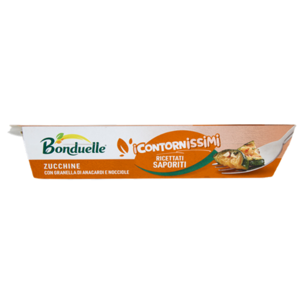 Bonduelle i Contornissimi Ricettati Saporiti Zucchine con Granella di Anacardi e Nocciole 220 g