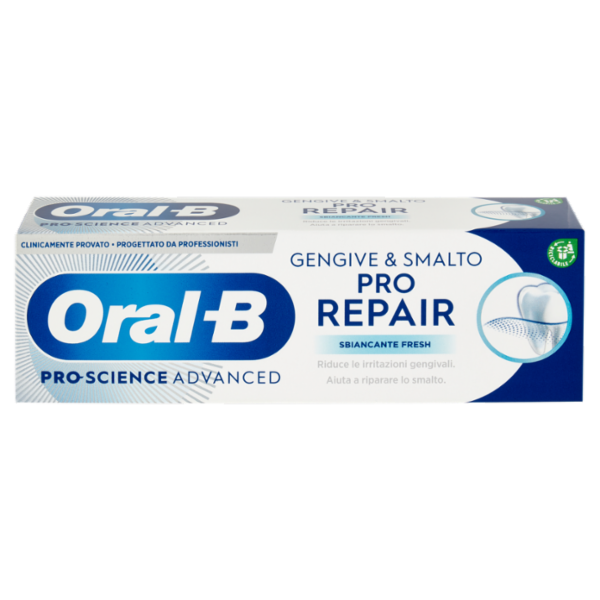 Oral-B Pro-Science Advanced Dentifricio Gengive & Smalto Pro Repair Sbiancante Fresh 75 ml