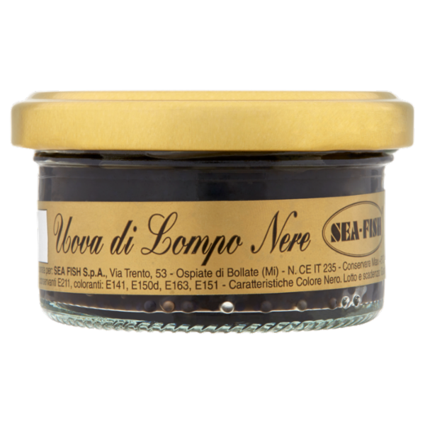 Sea-Fish Uova di lompo nere 50 g
