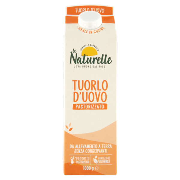 le Naturelle Tuorlo d'Uovo Pastorizzato 1000 g