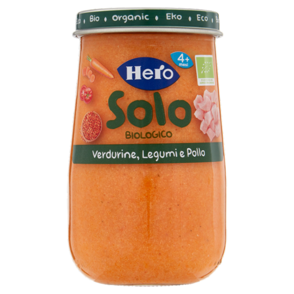 Hero Solo Verdurine, Legumi e Pollo 190 g