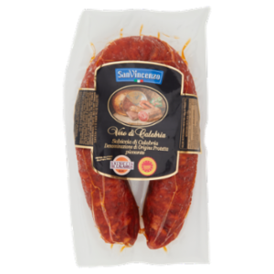 San Vincenzo Salsiccia Di Calabria Denominazione Di Origine Protetta Piccante 300 g
