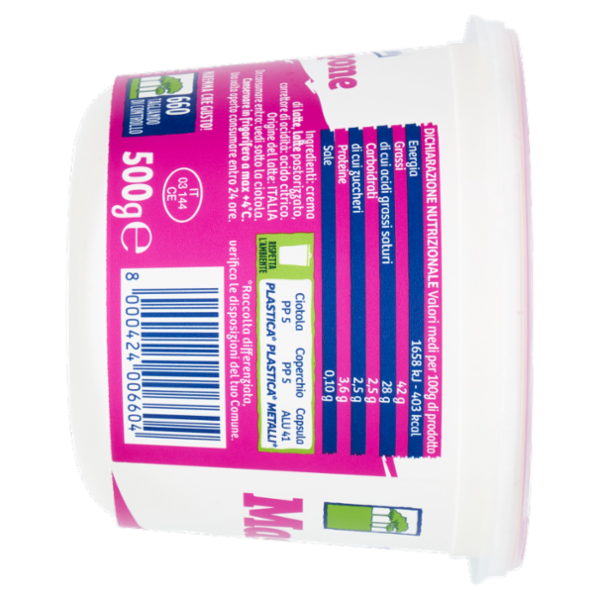 Latte Maremma Mascarpone 500 g