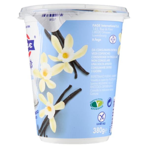 Fage Fruits Vaniglia 380 g
