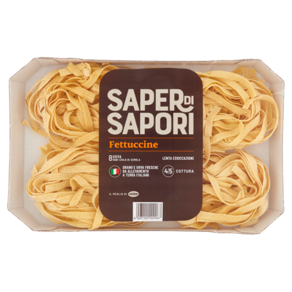 Selex Saper di Sapori Pasta all'Uovo Fettuccine 250 g