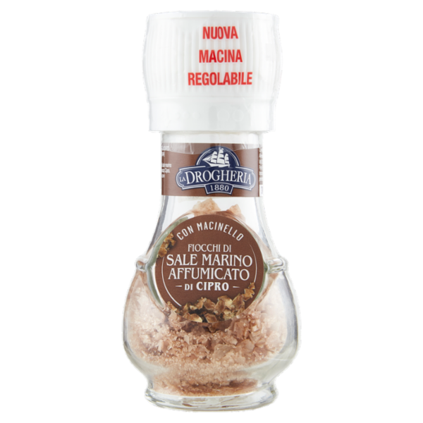 La Drogheria 1880 Fiocchi di Sale Marino Affumicato di Cipro 45 g