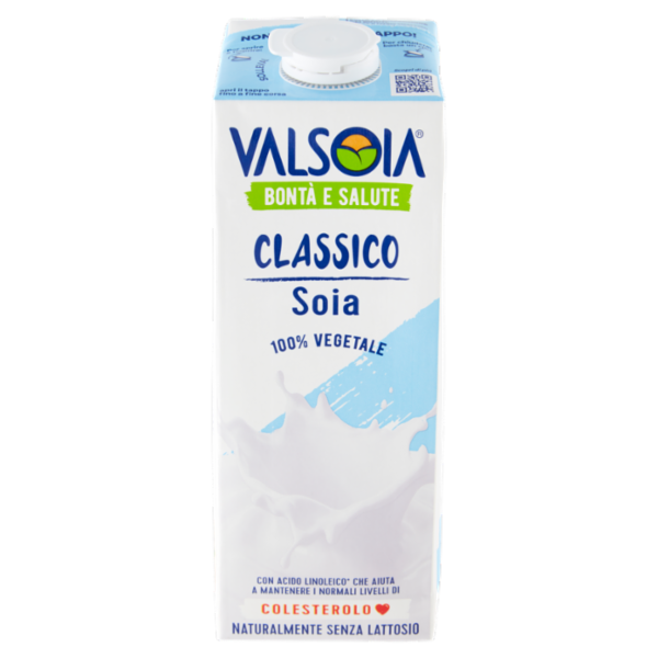 Valsoia Bontà e Salute Bevanda soia gusto Classico 1000 ml