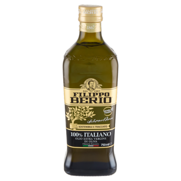 Filippo Berio 100% Italiano Olio Extra Vergine di Oliva 750 ml