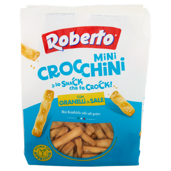 Roberto Mini Crocchini con Granelli di Sale 150 g