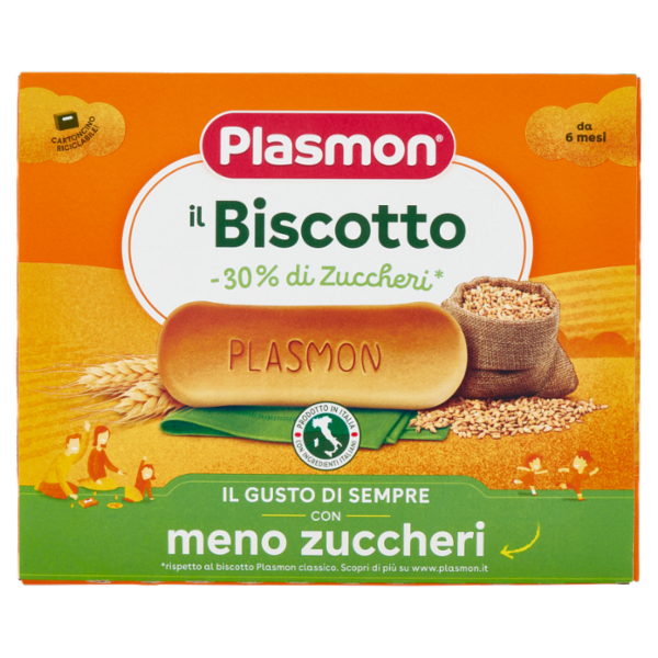 Plasmon il Biscotto -30% di Zuccheri* 720 g