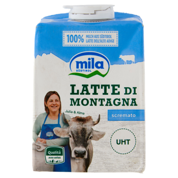 mila Latte di Montagna scremato UHT 500 ml