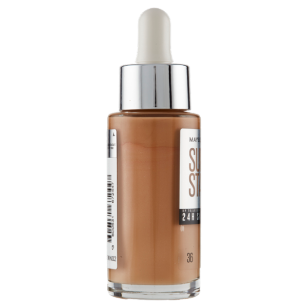 Maybelline New York Fondotinta Super Stay Skin Tint 24h - 36 30 ml