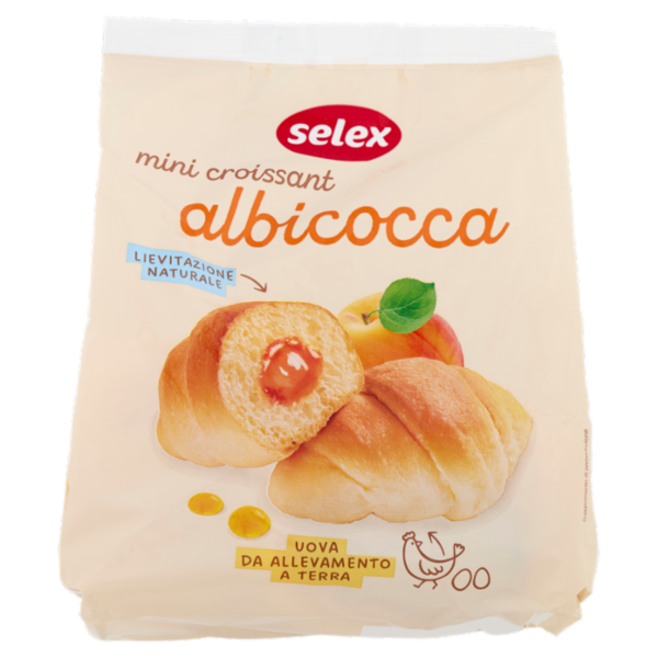 Selex Mini Croissant all'Albicocca 150 g