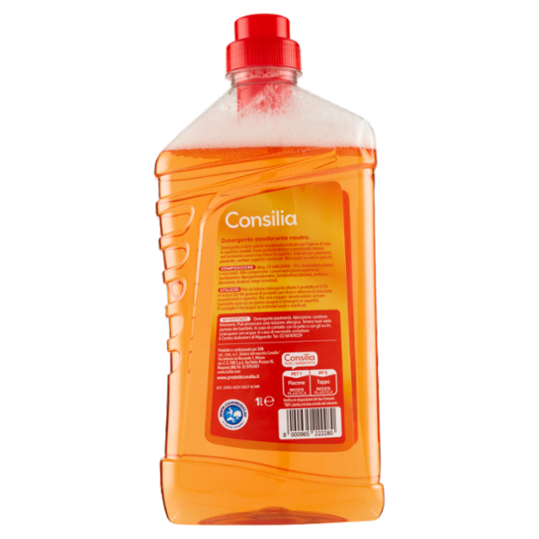 Consilia Detergente per Pavimenti allo Zenzero 1 L