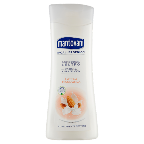 mantovani Bagnodoccia Neutro Latte di Mandorla 400 ml
