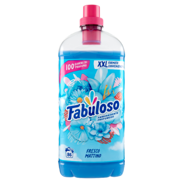 Fabuloso ammorbidente concentrato profumato Fresco Mattino 1,9 L