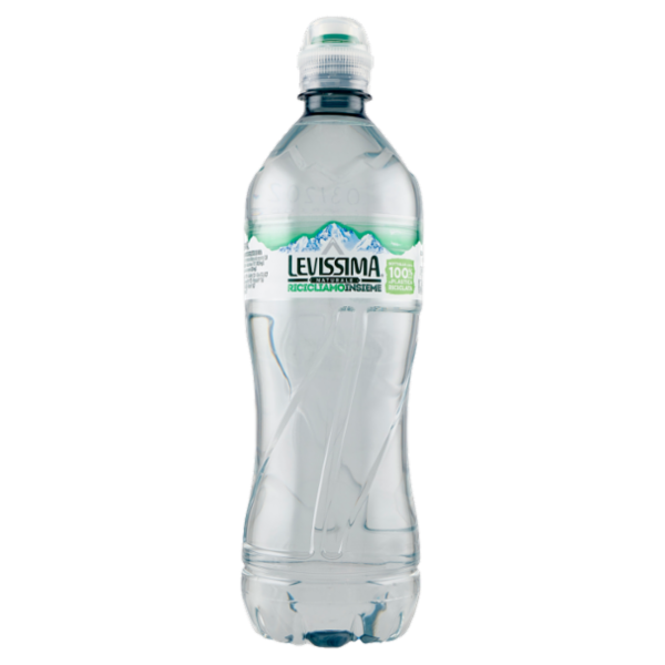 LEVISSIMA, Acqua Naturale, 100% RPET, 75 cl