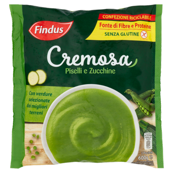 Findus Cremosa Piselli e Zucchine 600 g