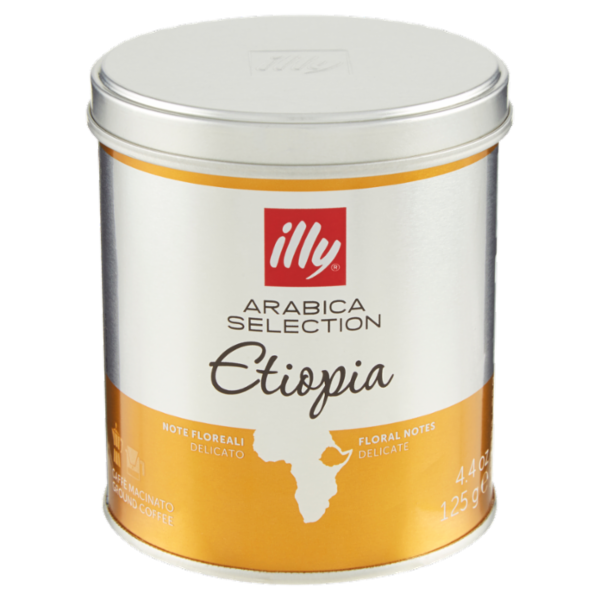 illy Arabica Selection Etiopia Caffè Macinato 125 g