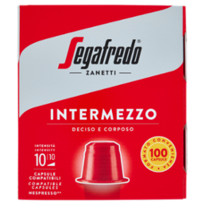 Segafredo Zanetti Intermezzo Capsule Compatibili Nespresso* 100 x 5,1 g