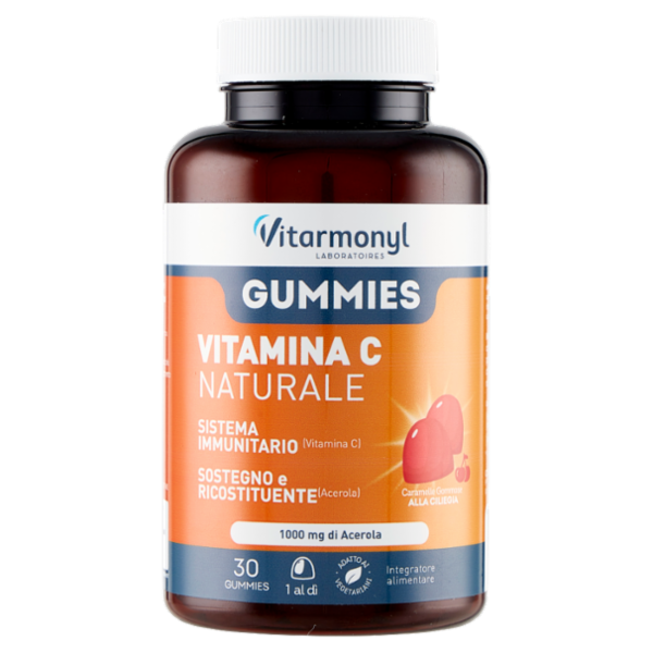 Laboratoires Vitarmonyl Gummies Vitamina C Naturale 30 Gummies 90 g