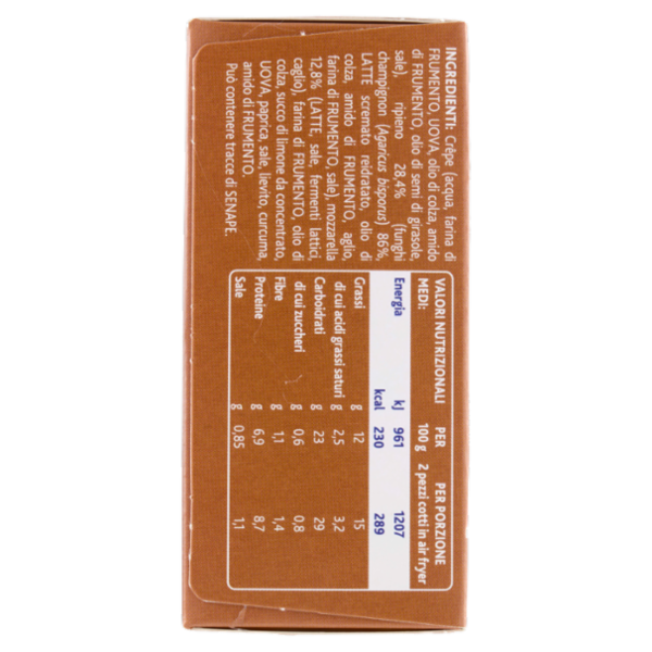 Sofficini Findus 4 Sofficini Funghi Più Mozzarella 250 g