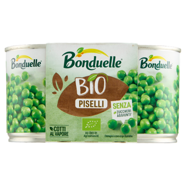 Bonduelle Bio Piselli 2 x 150 g