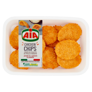 Aia Chicken Chips Chips Di Filetti Di Pollo Panate 0,190 Kg