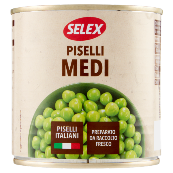 Selex Piselli Medi Lessati 410 g