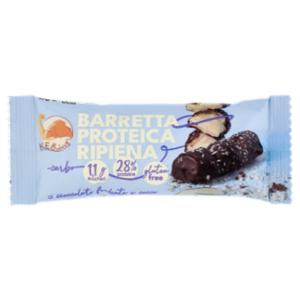 KE Bakery Barretta Proteica Ripiena Al Cioccolato Fondente e Cocco 30 g