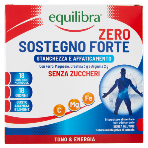 equilibra Sostegno Forte Zero Bustine Monodose 18 x 8 g