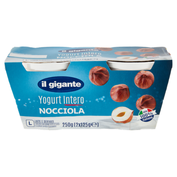 IL GIGANTE Yogurt Intero Nocciola 2 x 125 g