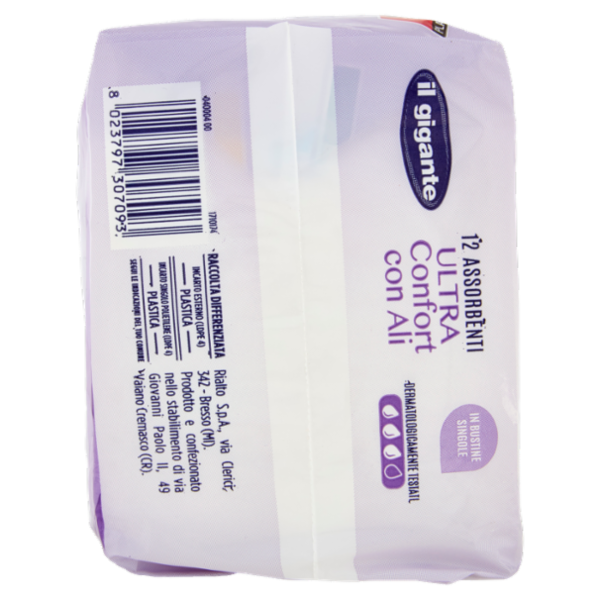 IL GIGANTE Assorbenti Ultra Confort con Ali 12 pz