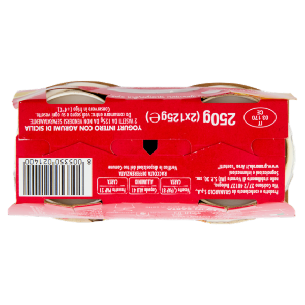 Yomo Intero Agrumi di Sicilia 2 x 125 g