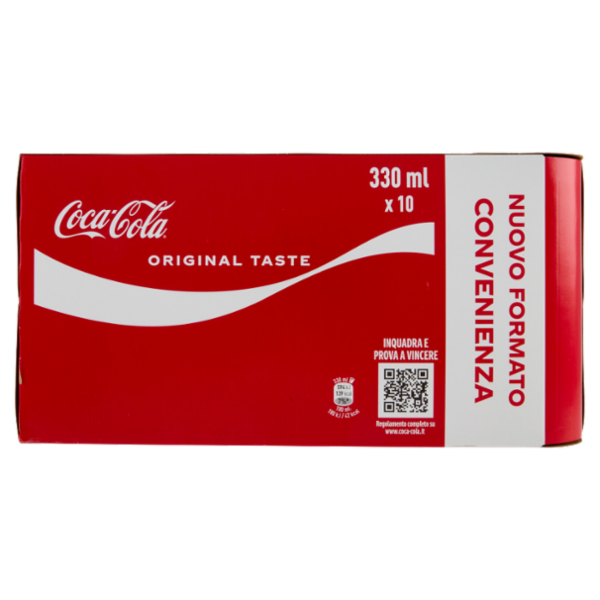 Coca-Cola lattina sleek 10 x 33 cl